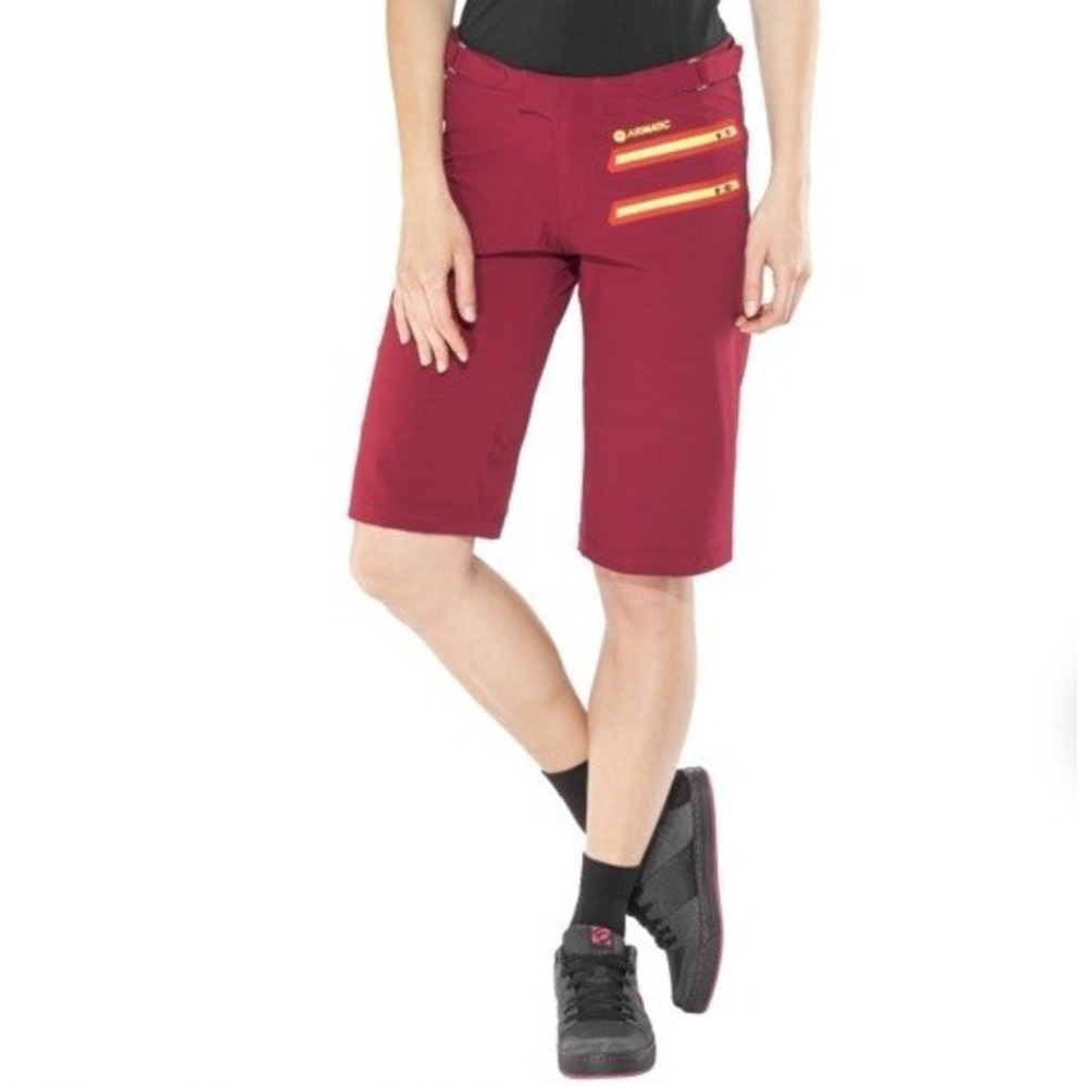 100% Speedlab Airmatic  Mountain Bike Cycling Shorts 45306 Red Yellow Women's XL